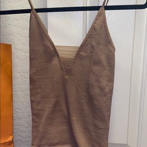 Freepeople tan tank top